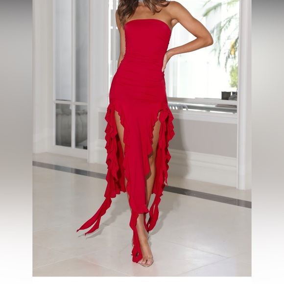 Hello Molly red dress - Picture 2 of 5